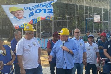 Ramalho da Construção faz caminhada na zona sul de São Paulo