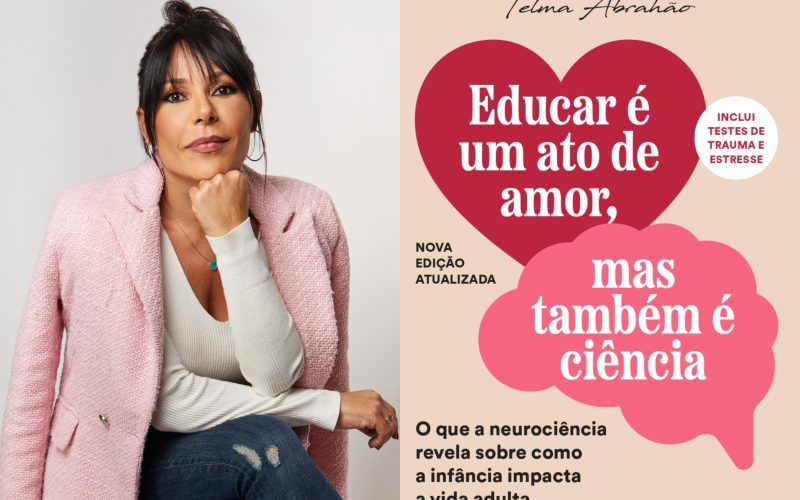 Telma Abrahão relança obra best-seller: “Educar é um ato de amor, mas também é ciência”