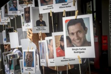 Ato na Avenida Paulista marca sete anos da tragédia de Brumadinho e cobra justiça