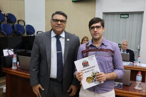 Câmara de Monte Alto reconhece méritos de Fábio Nascibem pela brilhante trajetória pública e acadêmica