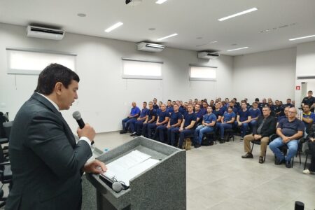 Monte Alto dá início à Escola de Formação da GCM com aula inaugural e presença de representantes regionais.