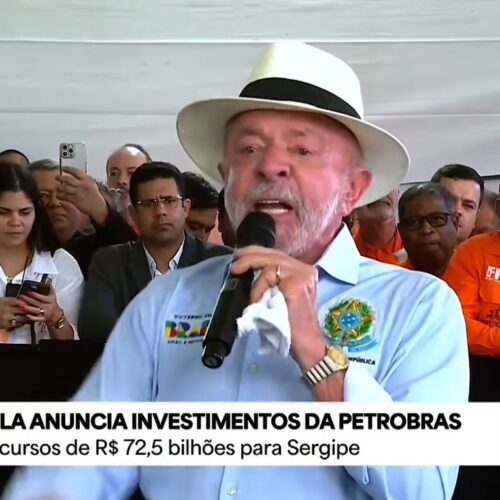 Lula defende a soberania nacional e critica Flávio Bolsonaro por sua lealdade a Trump: “se fosse para prender miliciano, ainda estaria lá