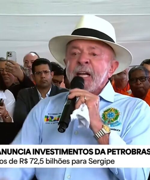 Lula defende a soberania nacional e critica Flávio Bolsonaro por sua lealdade a Trump: “se fosse para prender miliciano, ainda estaria lá
