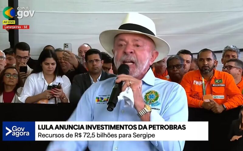Lula defende a soberania nacional e critica Flávio Bolsonaro por sua lealdade a Trump: “se fosse para prender miliciano, ainda estaria lá
