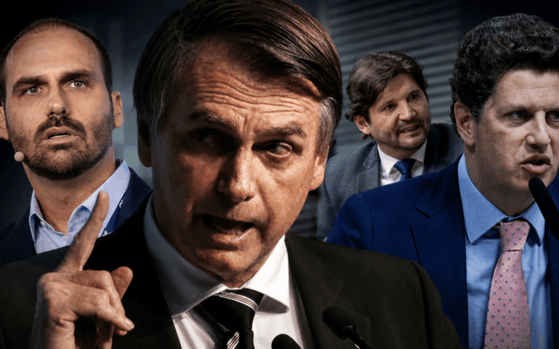 Bolsonaro enfrenta colapso emocional devido ao projeto de Eduardo para o Senado, enquanto a direita se divide em São Paulo