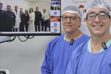 Cirurgia robótica a distância: médico de Monte Alto faz história no Hospital de Amor