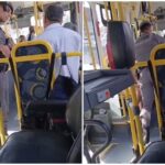 Motorista é removido à força de coletivo por polícia após solicitar passagem